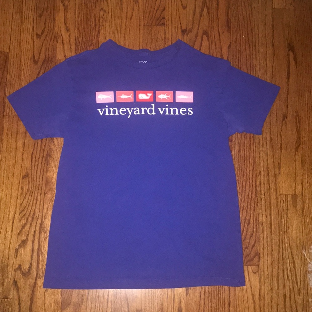 Boys Vineyard Vines Short Sleeved Shirt